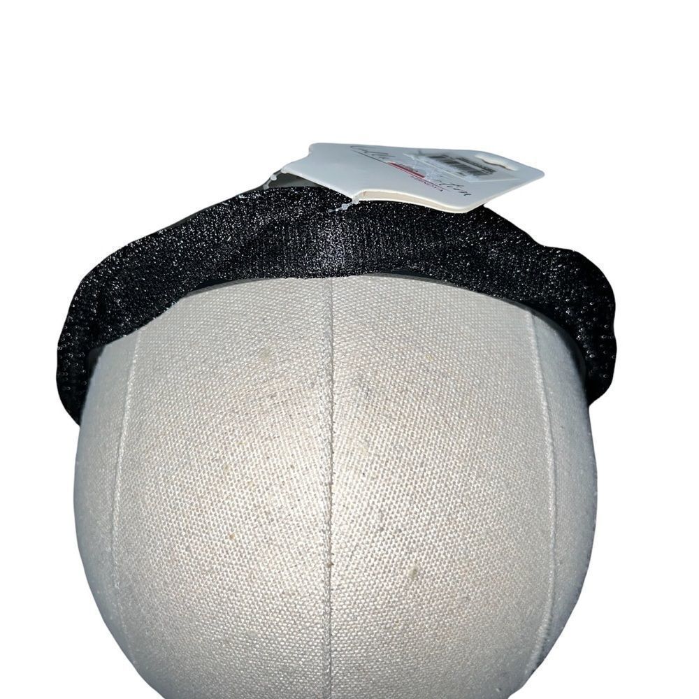 Lulla Collection by Bindaya Black Twisted Sparkly Headband One Size New